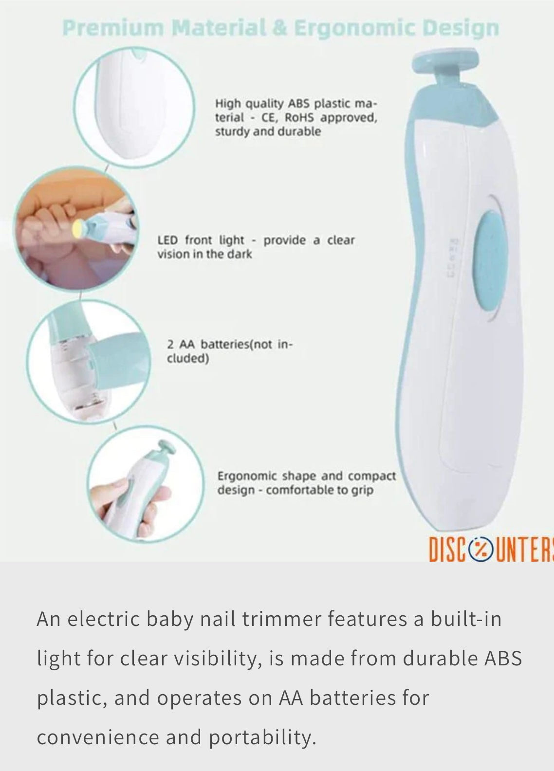 Sweet Cheeks Baby Nail Trimmer Set