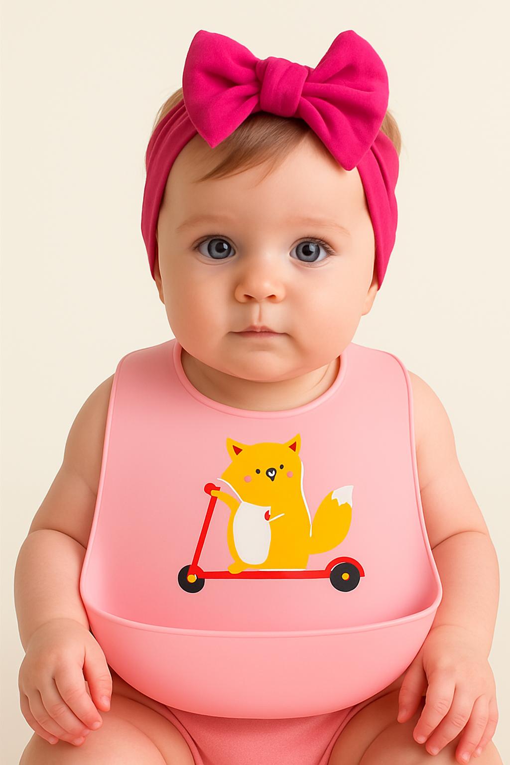 Silicone Bib || 💦 No More Spills 💦 - Sweetcheekspk